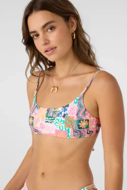 Women O’Neill Bikini Tops<MERIDIAN SURFSIDE BRALETTE TOP