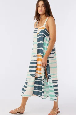 Women O’Neill Cover-Ups<MIRANDA MIDI PRINTED COVER-UP DRESS
