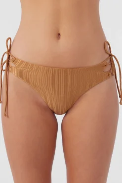 Women O’Neill Skimpy|Bikini Bottoms<MIZI METALLIC RIB JENSEN SKIMPY BOTTOMS