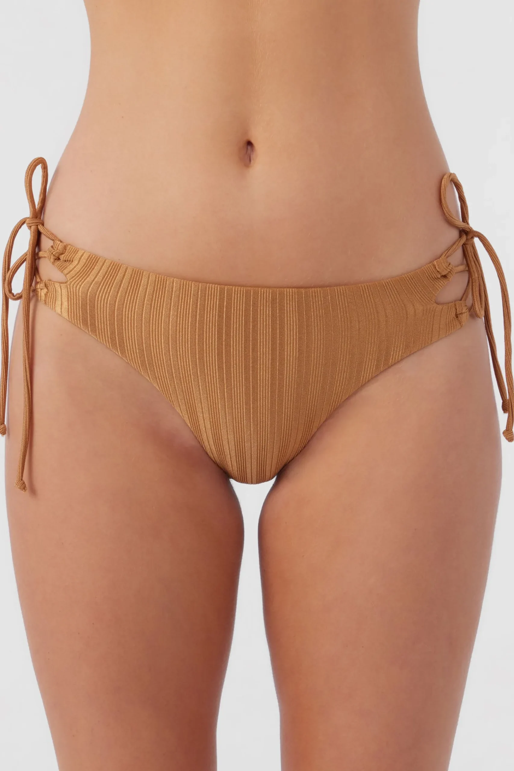 Women O’Neill Skimpy|Bikini Bottoms<MIZI METALLIC RIB JENSEN SKIMPY BOTTOMS