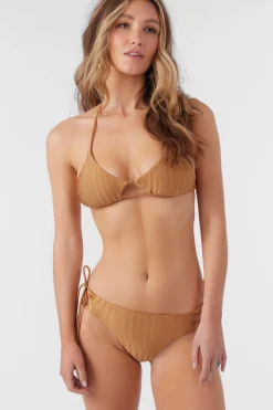 Women O’Neill Skimpy|Bikini Bottoms<MIZI METALLIC RIB JENSEN SKIMPY BOTTOMS
