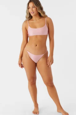 Women O’Neill Medium|Bikini Bottoms<MIZI METALLIC RIB REDONDO CLASSIC BOTTOMS
