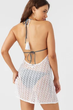 Women O’Neill Cover-Ups<MONA MINI CROCHET LACE COVER-UP DRESS