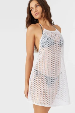 Women O’Neill Cover-Ups<MONA MINI CROCHET LACE COVER-UP DRESS