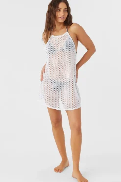 Women O’Neill Cover-Ups<MONA MINI CROCHET LACE COVER-UP DRESS