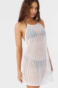 Women O’Neill Cover-Ups<MONA MINI CROCHET LACE COVER-UP DRESS