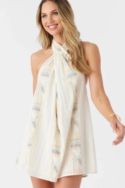 Women O’Neill Dresses<NAIMA HALTER DRESS