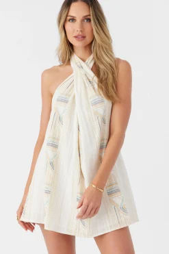 Women O’Neill Dresses<NAIMA HALTER DRESS