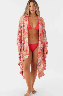 Women O’Neill Cover-Ups<NATALIE ANTAYLA FLORAL KIMONO COVER-UP