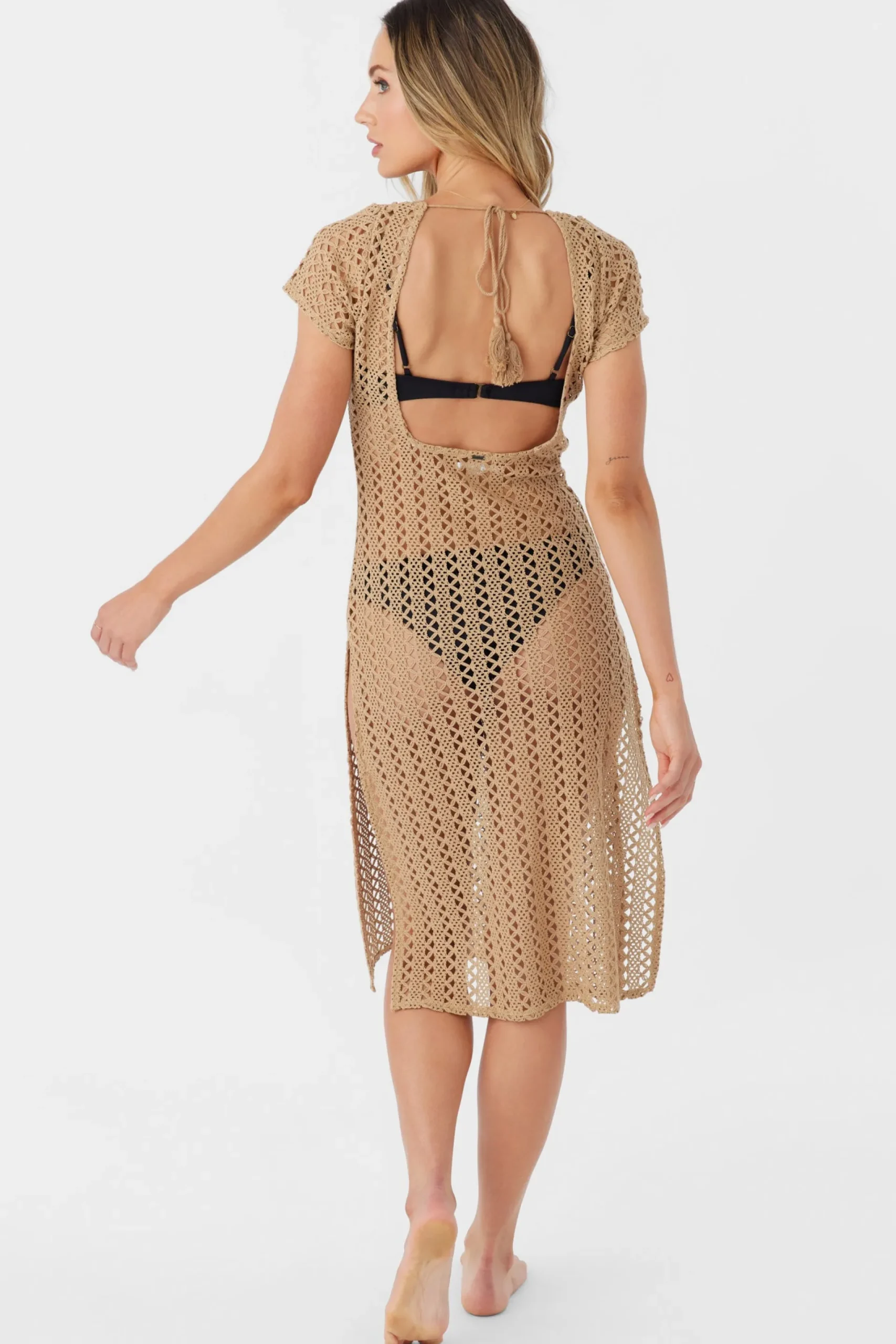 Women O’Neill Cover-Ups|Dresses<NINA MIDI CROCHET LACE COVER-UP DRESS