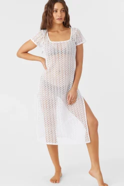 Women O’Neill Cover-Ups<NINA MIDI CROCHET LACE COVER-UP DRESS