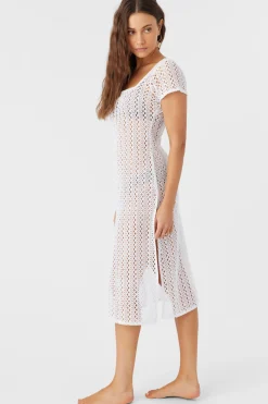 Women O’Neill Cover-Ups<NINA MIDI CROCHET LACE COVER-UP DRESS