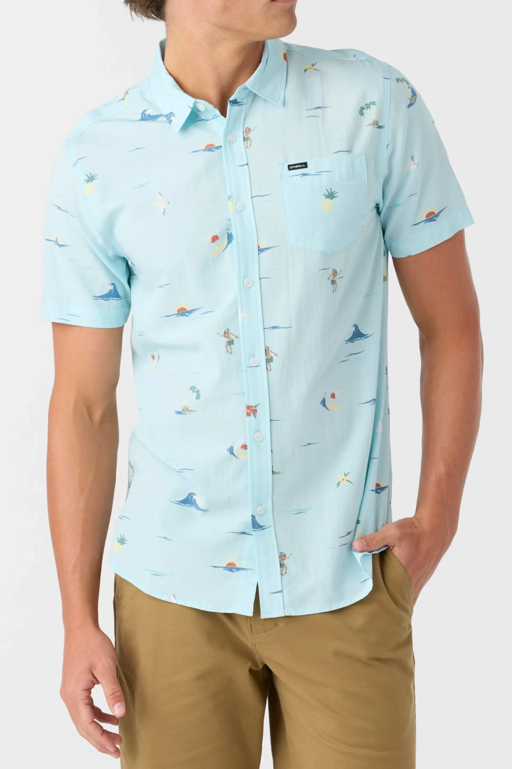O’Neill Shirts & Flannels<OASIS ECO MODERN FIT SHIRT