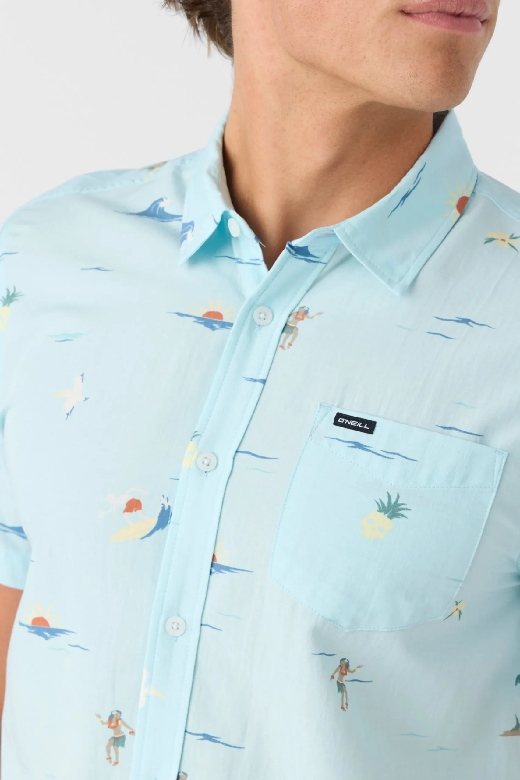 O’Neill Shirts & Flannels<OASIS ECO MODERN FIT SHIRT