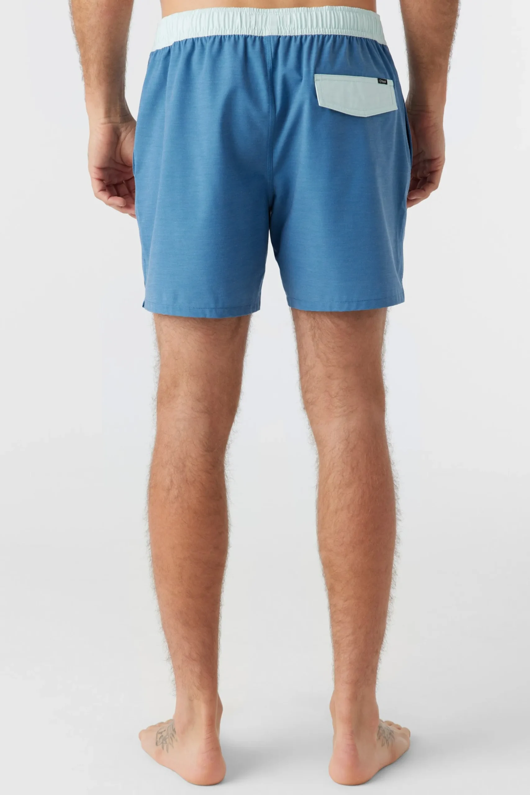 O’Neill Side Pockets|Swim Trunks<O'RIGINALS SOLID ELASTIC WAIST 16" SWIM TRUNKS