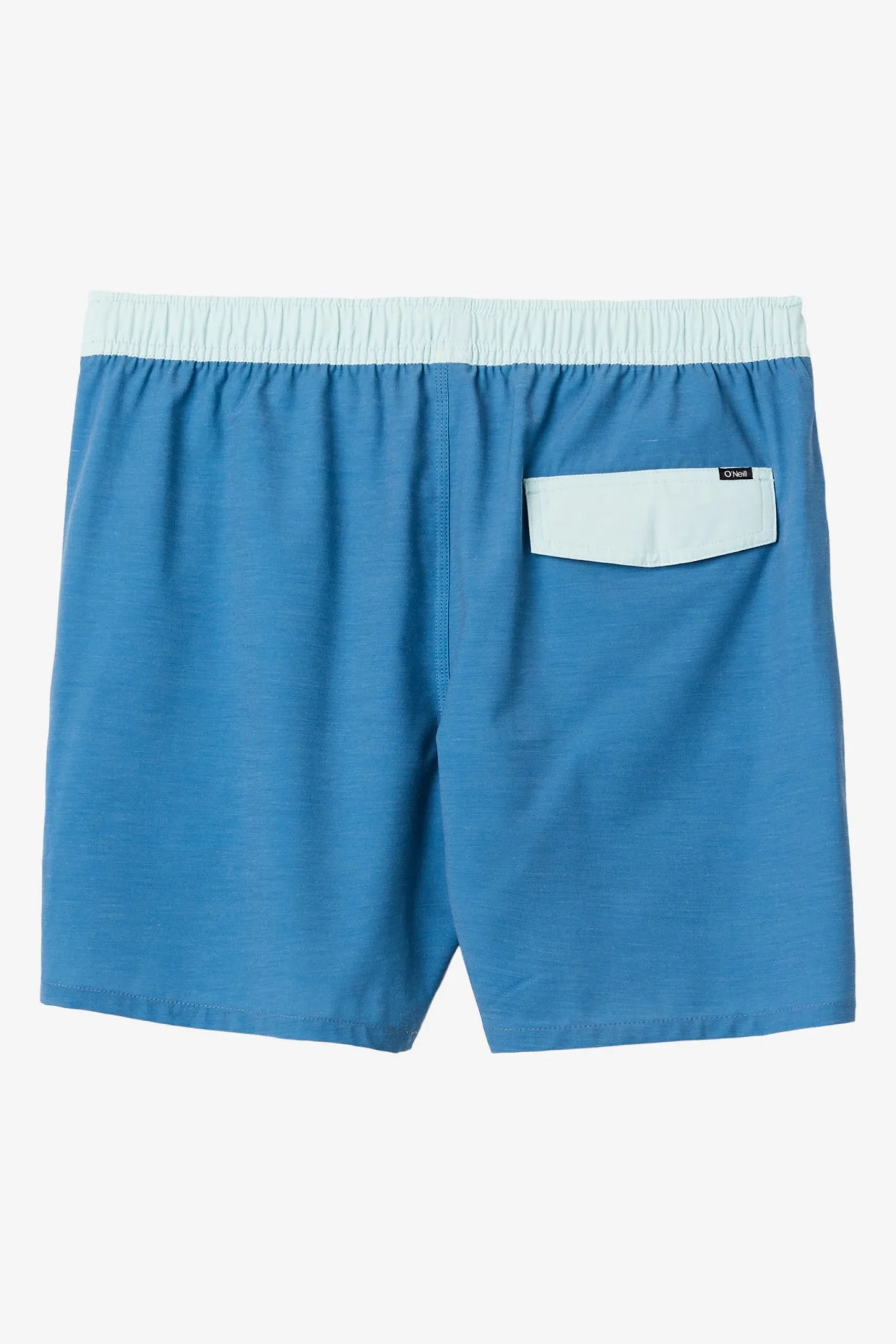 O’Neill Side Pockets|Swim Trunks<O'RIGINALS SOLID ELASTIC WAIST 16" SWIM TRUNKS
