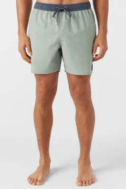 O’Neill Swim Trunks<O'RIGINALS SOLID ELASTIC WAIST 16" SWIM TRUNKS