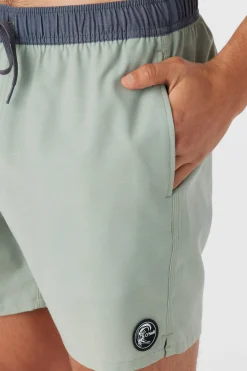 O’Neill Swim Trunks<O'RIGINALS SOLID ELASTIC WAIST 16" SWIM TRUNKS