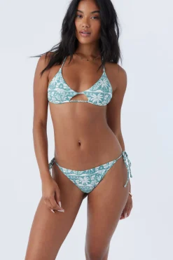 Women O’Neill Halter<PALOMA MADRID CUTOUT BRALETTE TOP