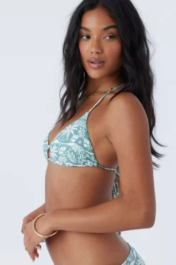 Women O’Neill Halter<PALOMA MADRID CUTOUT BRALETTE TOP