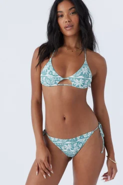 Women O’Neill Halter<PALOMA MADRID CUTOUT BRALETTE TOP