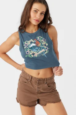 Women O’Neill Graphic Tees & Tanks<PARROT TANK