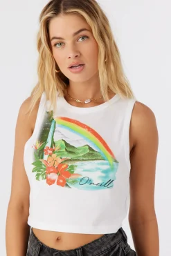 Women O’Neill Graphic Tees & Tanks<RAINBOW HAWAII TANK