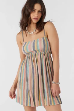 Women O’Neill Dresses<RAMI BEACHBOUND STRIPE DRESS