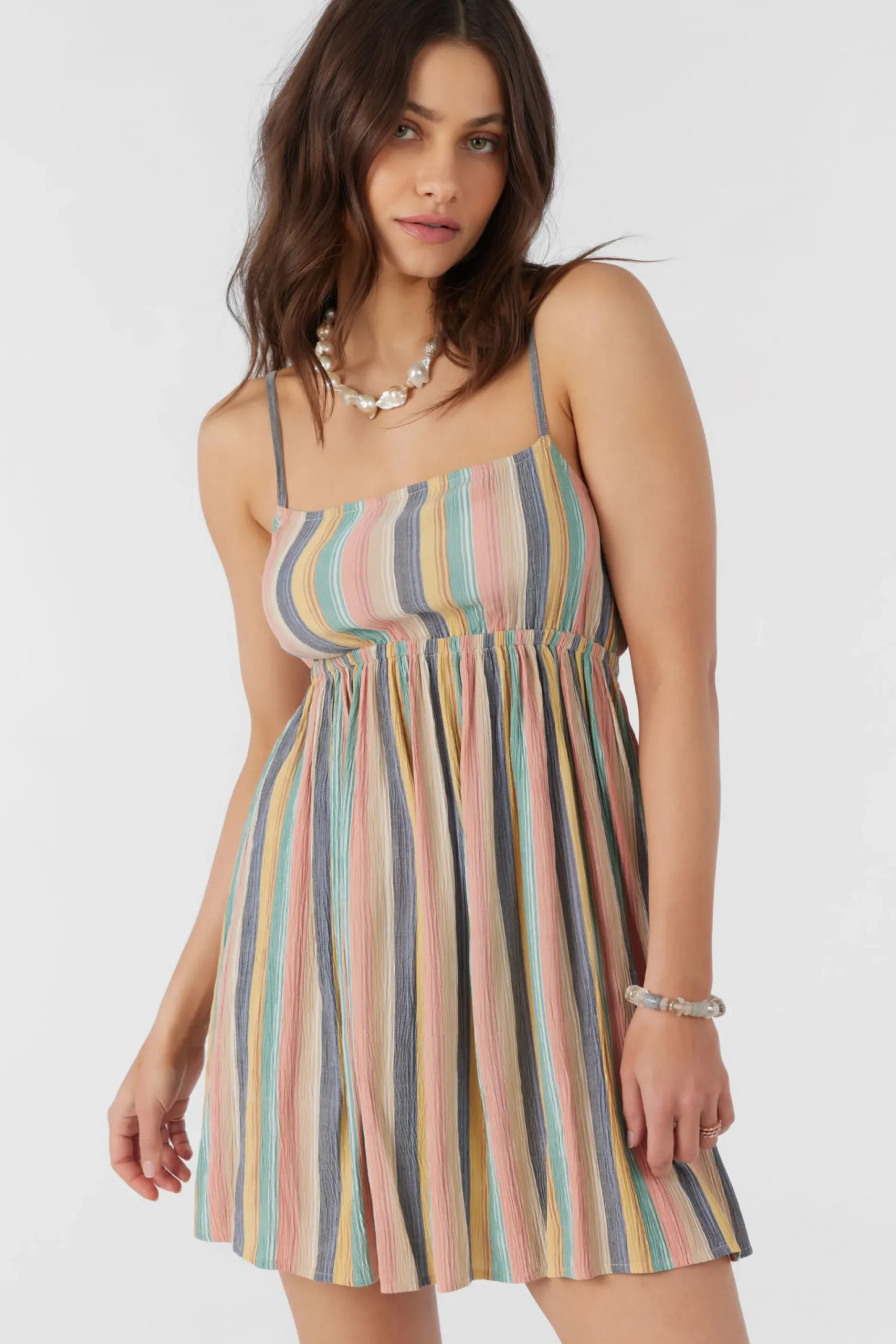 Women O’Neill Dresses<RAMI BEACHBOUND STRIPE DRESS