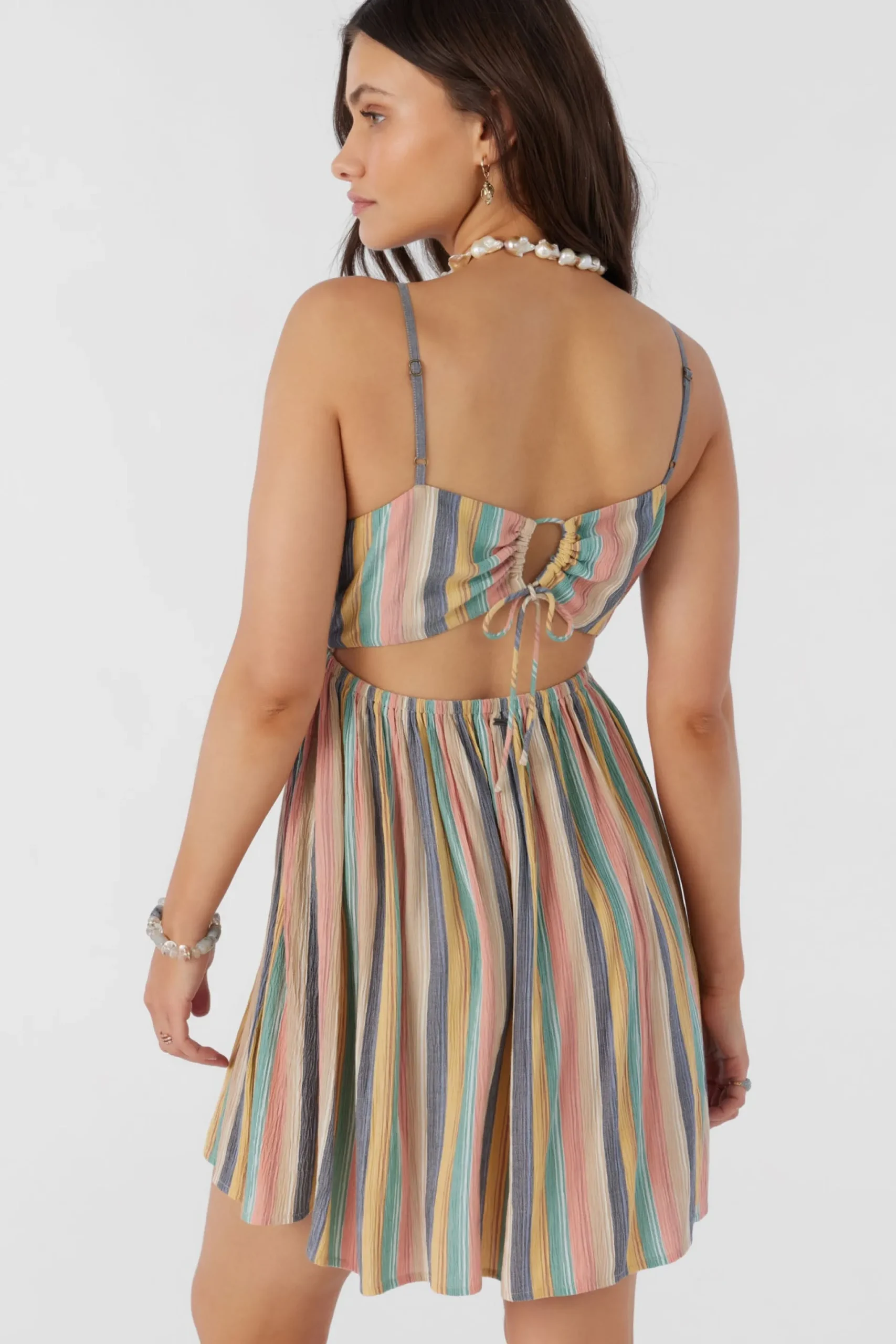 Women O’Neill Dresses<RAMI BEACHBOUND STRIPE DRESS