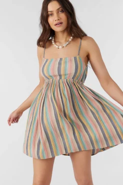 Women O’Neill Dresses<RAMI BEACHBOUND STRIPE DRESS