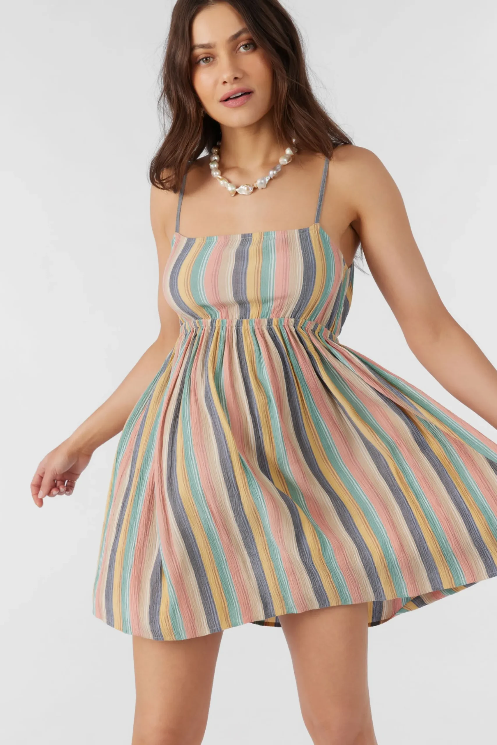 Women O’Neill Dresses<RAMI BEACHBOUND STRIPE DRESS