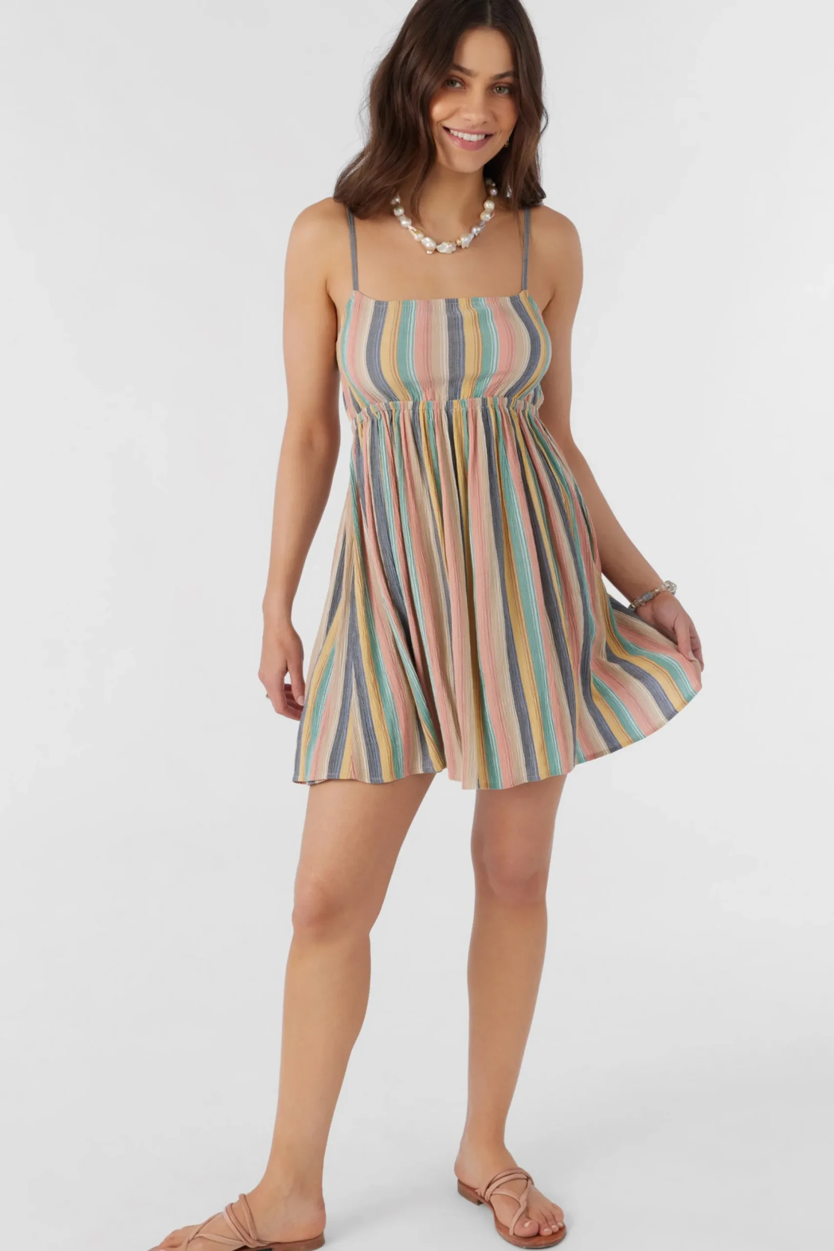 Women O’Neill Dresses<RAMI BEACHBOUND STRIPE DRESS