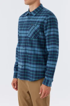 O’Neill Shirts & Flannels<REDMOND PLAID STRETCH FLANNEL SHIRT
