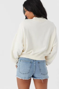 Women O’Neill Sweaters, Hoodies & Fleece<ROAM SLOW MOMENT CROP FLEECE