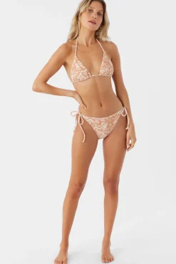 Women O’Neill Medium|Bikini Bottoms<ROAM SLOW RIB MARACAS TIE SIDE BOTTOMS