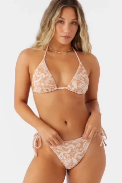 Women O’Neill Halter|Bikini Tops<ROAM SLOW RIB VENICE TRIANGLE TOP