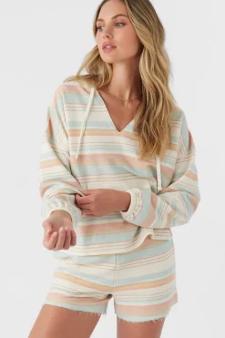 Women O’Neill Sweaters, Hoodies & Fleece<ROSARITO HOODED LOUNGE PULLOVER