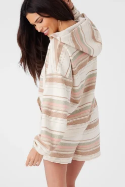 Women O’Neill Sweaters, Hoodies & Fleece<ROSARITO HOODED LOUNGE PULLOVER