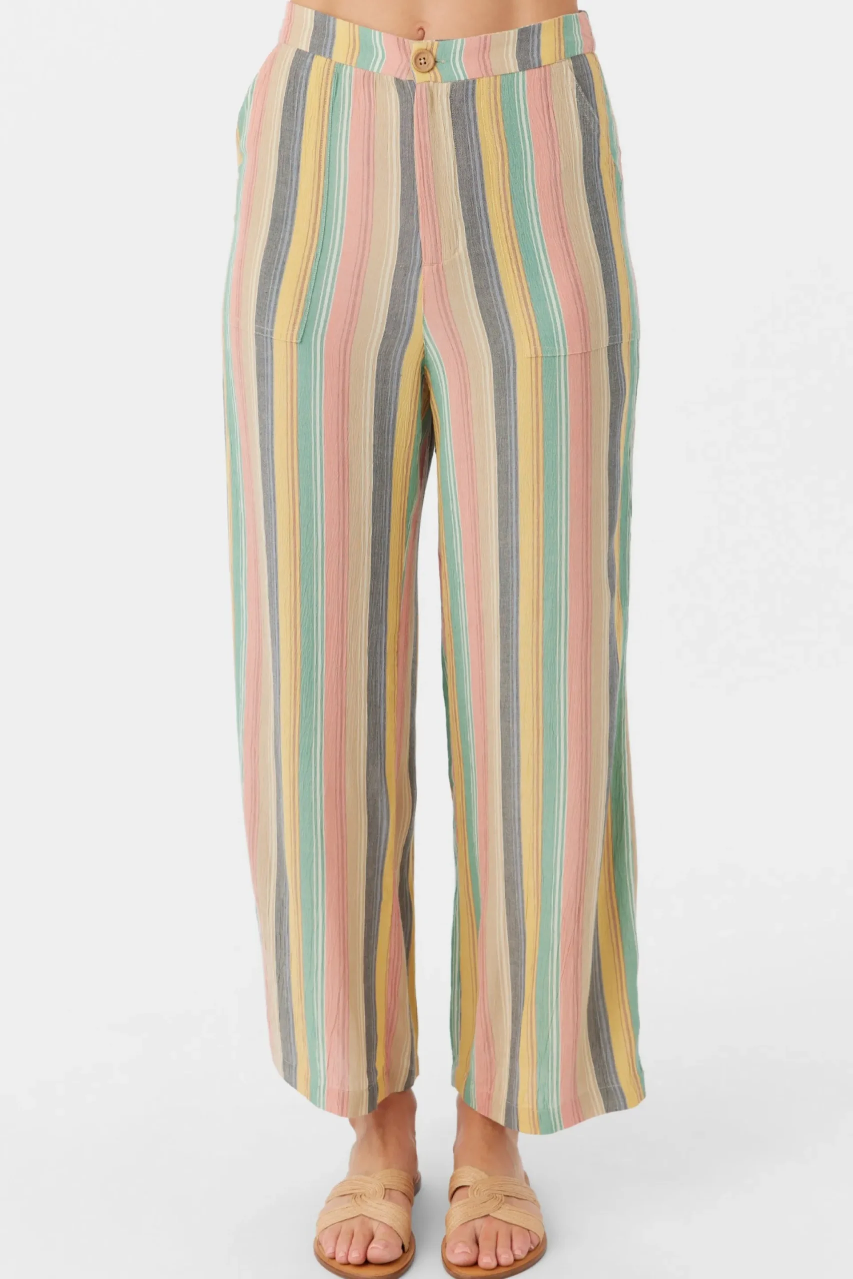 Women O’Neill Bottoms<RYLAN BEACHBOUND STRIPE WIDE LEG PANTS