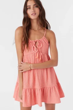 Women O’Neill Dresses<SAIGE TEXTURED KNIT SHORT DRESS