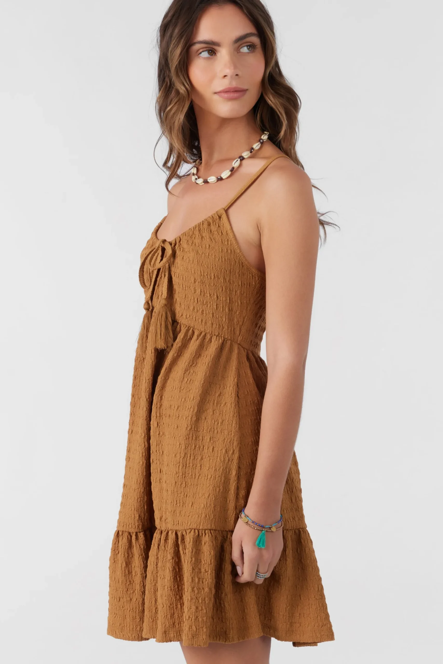 Women O’Neill Dresses<SAIGE TEXTURED KNIT SHORT DRESS