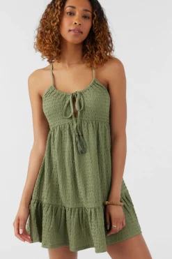 Women O’Neill Dresses<SAIGE TEXTURED KNIT SHORT DRESS