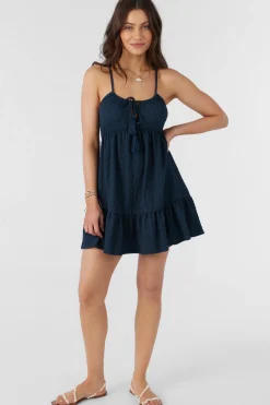 Women O’Neill Dresses<SAIGE TEXTURED KNIT SHORT DRESS