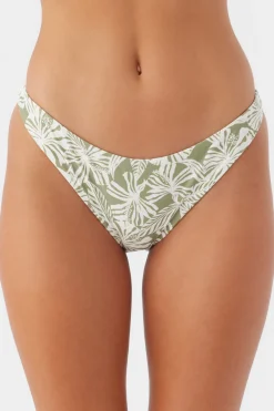 Women O’Neill Cheeky|Bikini Bottoms<SALTWATER ESSENTIALS HALFMOON FLAMENCO HIGH CUT CHEEKY BOTTOMS
