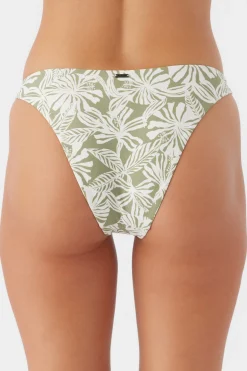 Women O’Neill Cheeky|Bikini Bottoms<SALTWATER ESSENTIALS HALFMOON FLAMENCO HIGH CUT CHEEKY BOTTOMS