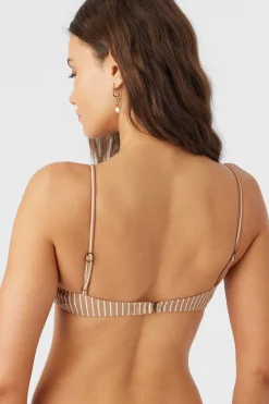 Women O’Neill Bralette|Bikini Tops<SALTWATER ESSENTIALS PISMO TALL TRI BRALETTE TOP