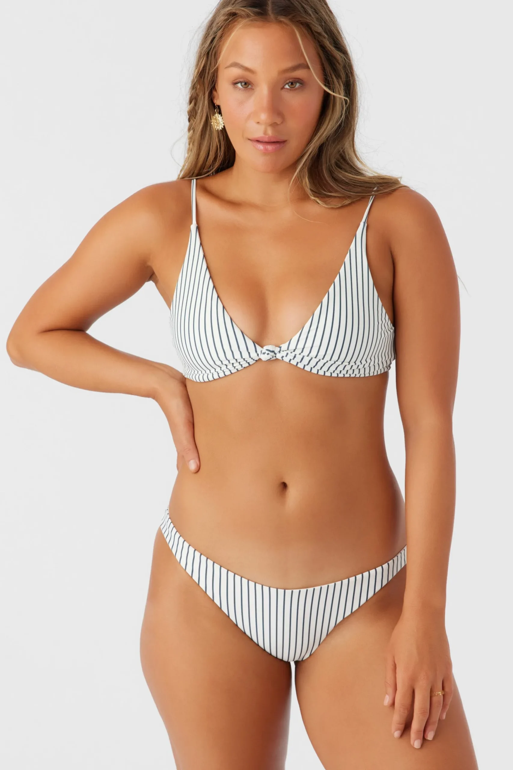 Women O’Neill Bralette|Bikini Tops<SALTWATER ESSENTIALS STRIPE PISMO BRALETTE TOP