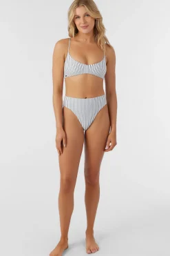 Women O’Neill Bralette|Bikini Tops<SALTWATER ESSENTIALS STRIPE HUNTINGTON BRALETTE TOP