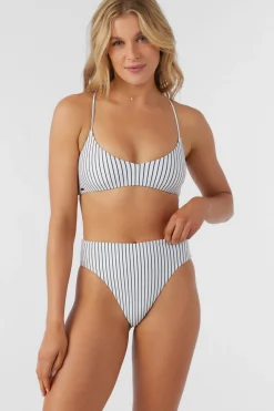Women O’Neill Bralette|Bikini Tops<SALTWATER ESSENTIALS STRIPE HUNTINGTON BRALETTE TOP
